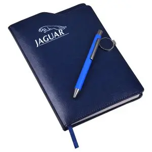 Blue Notebook & Pen Set