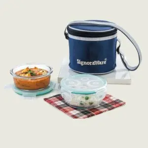 Signoraware Executive Glass small Lunch box
