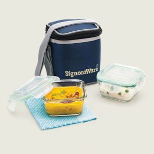 Signoraware Director Glass Small Lunch Box