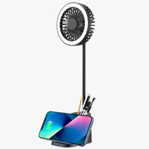 Multi-Function Desk Lamp + Fan