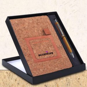 Eco Phone Holder Notebook Gift Set