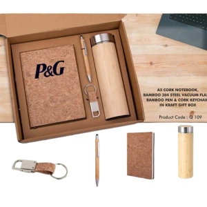 Cork Bamboo Gift Set