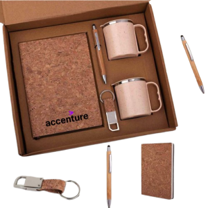 Cork Eco Twin Mug Gift Set