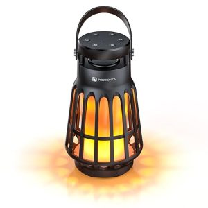 Portronics Dash 6 with Fire Flame LED Night Lamp