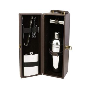 Leather Portable Bar Set