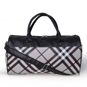 Swiss Military-Unisex 32L Printed Leatherette Duffle Bag With Shoulder Strap | DB11B