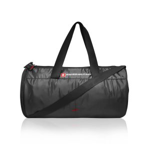 Swiss Military-Unisex 29L Gym/Duffle Bag With Adjustable Shoulder Strap, Black | DB8