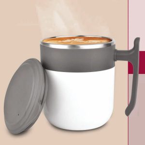 Lincoln Lite: 2 Tone Stainless steel Mug with Lid | Leak proof | BPA Free | Capacity 300 ml approx
