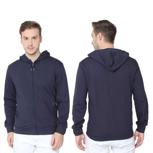 Rare Rabbit-HOODIES JACKET DARK GREY