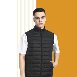 Hummel-VENNE SLEEVELESS BOMBER JACKET