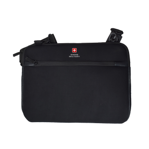 Swiss Military-Laptop Sleeve With Shoulder Strap, Fits Up To 15.6" Screen | LB12