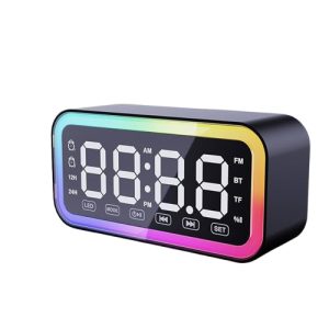 Multifunctional Clock with Bluetooth Speaker