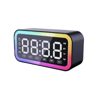 Multifunctional Clock with Bluetooth Speaker