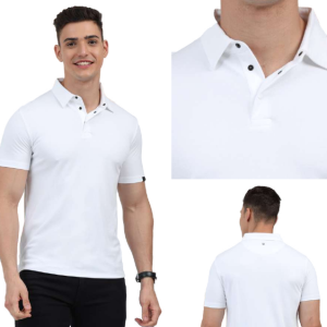 Rare Rabbit-SIGNATURE POLO SOLID T-SHIRT