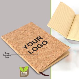 Cork Eco friendly A5 notebook - B109