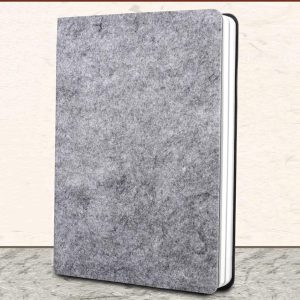 EcoFelt Notebook with bookmark ribbon
