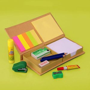EcoFriendly Stationary Set with Memo Pads