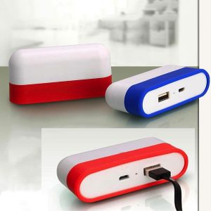 Caplet Power Bank with Hidden Wire (3,000 mAh)