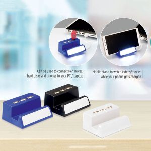 Logo HighLight Mobile Stand With USB Ports