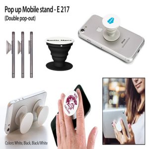 Pop up Mobile stand | Double pop out | With real 3M tape