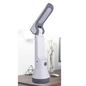 Rechargeable Torch with Folding Lamp | 1200 mAh rechargeable battery | Type C charging port