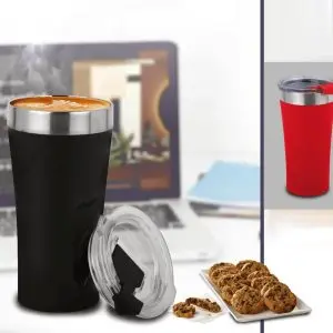 Tall Sipper mug | 304 grade Stainless steel inside | Capacity 400ml approx