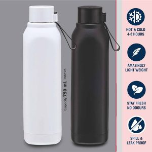 Square: Insulated Steel Bottle