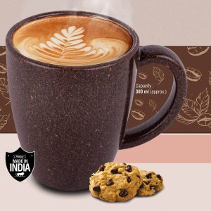 Eco Friendly Mug With Handle I 300ml Capacity