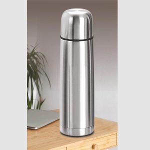 Bullet vacuum flask with Cap | Capacity 500ml approx | 304 grade steel