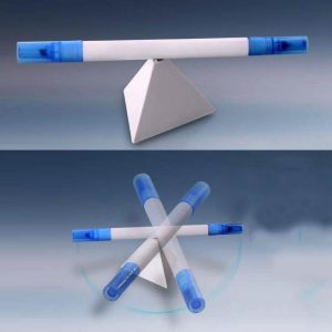 Pyramid stand with Revolving pen & highlighter