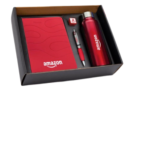 Red Gift Set with Silicon Mobile Stand