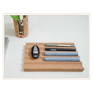 CORK STRIPED ORGANIZER TRAY D1