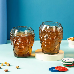 Old Monk Face Glasses 300ml