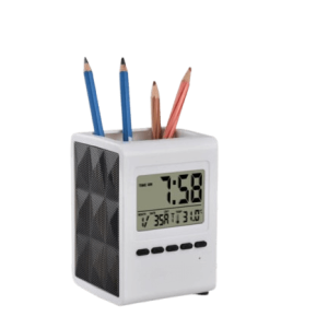 Pen Stand with Digital Clock & Temperature