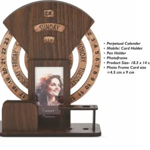 Lifetime Calendar, Mobile Stand/Card Holder, Pen Stand & Photoframe