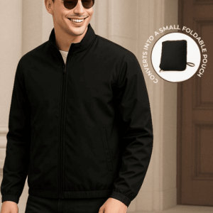 Turtle Foldable Jackets -Converts Into A Small Foldable Pouch